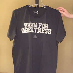 Adidas Born for Greatness graphic T-shirt